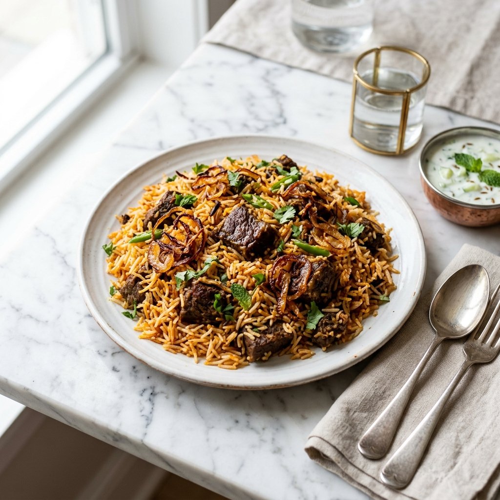 Spicy Beef Biryani (Regular)