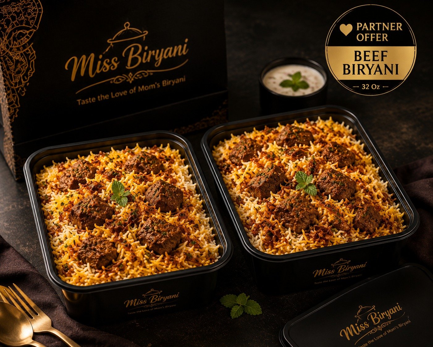 Beef Biryani (Partner Offer)