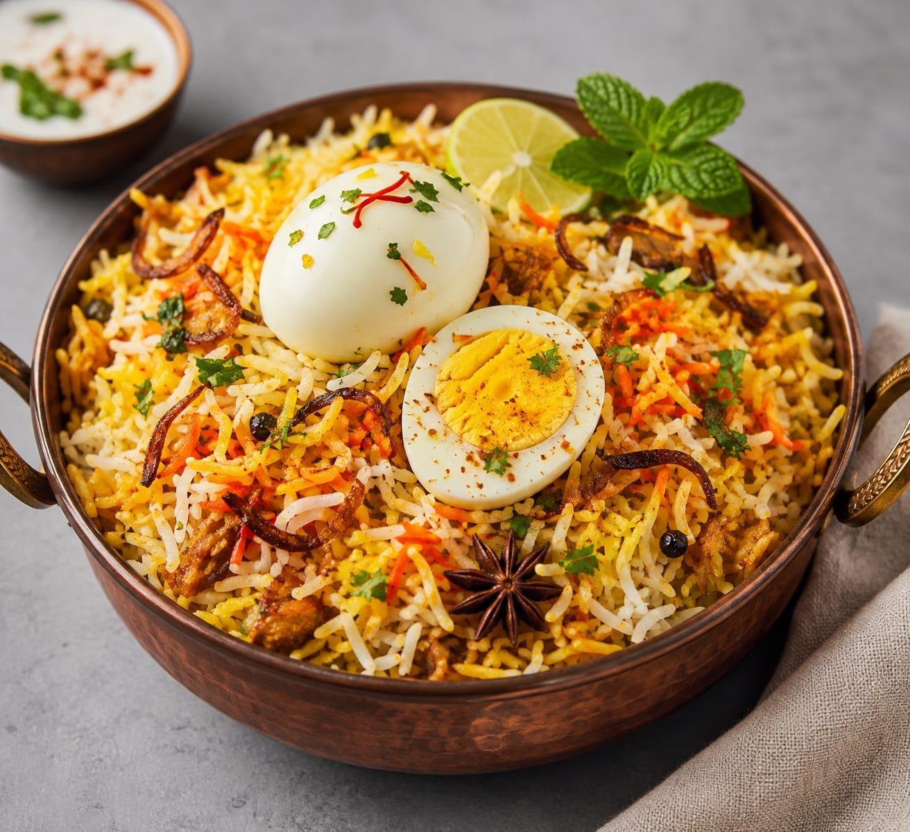 Egg Biryani Large